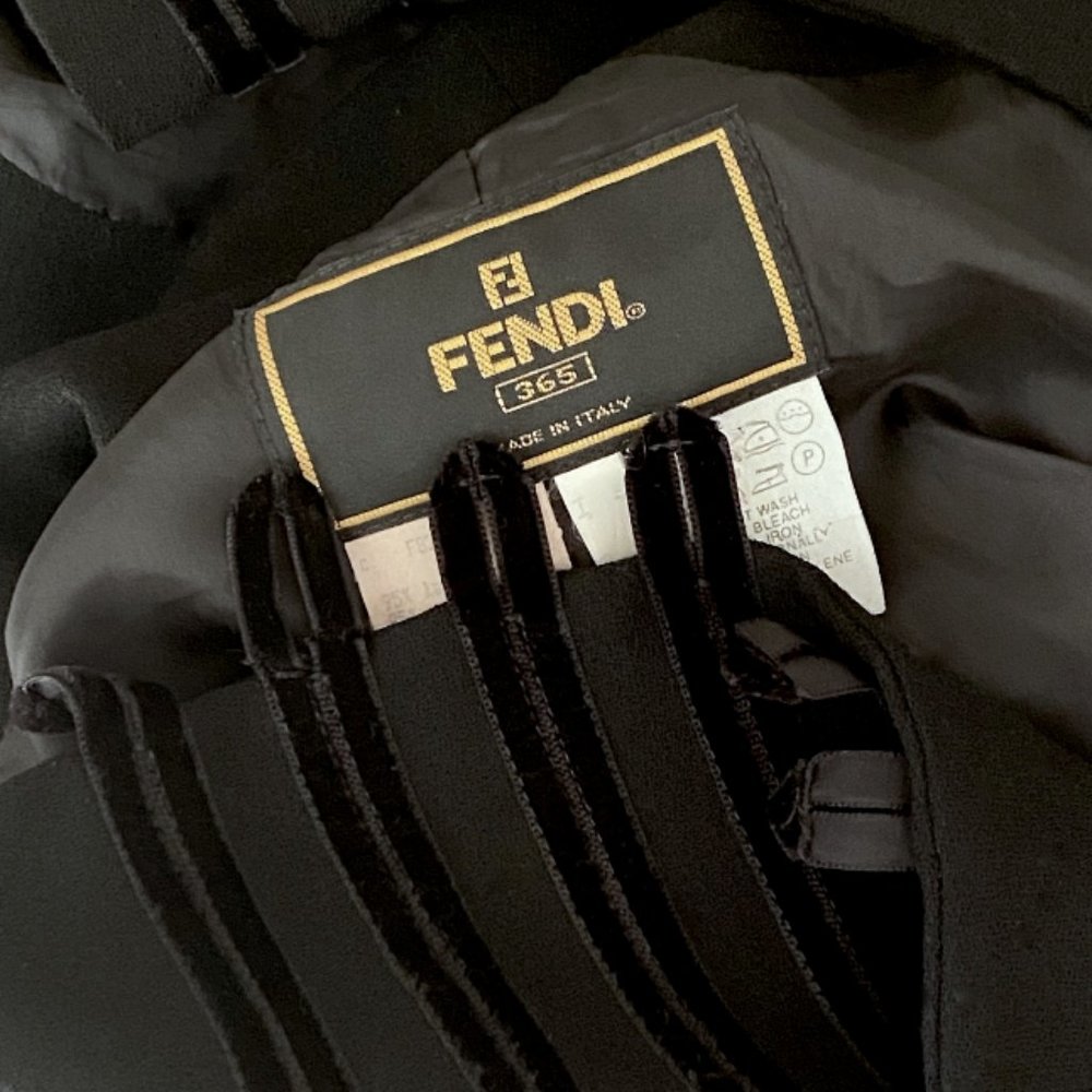 Vintage FENDI Coat - Picture 6 of 6